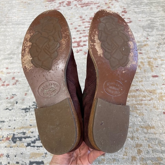 Kork-Ease Giba Suede Ankle Boot Wine Womens Bootie - Picture 11 of 11